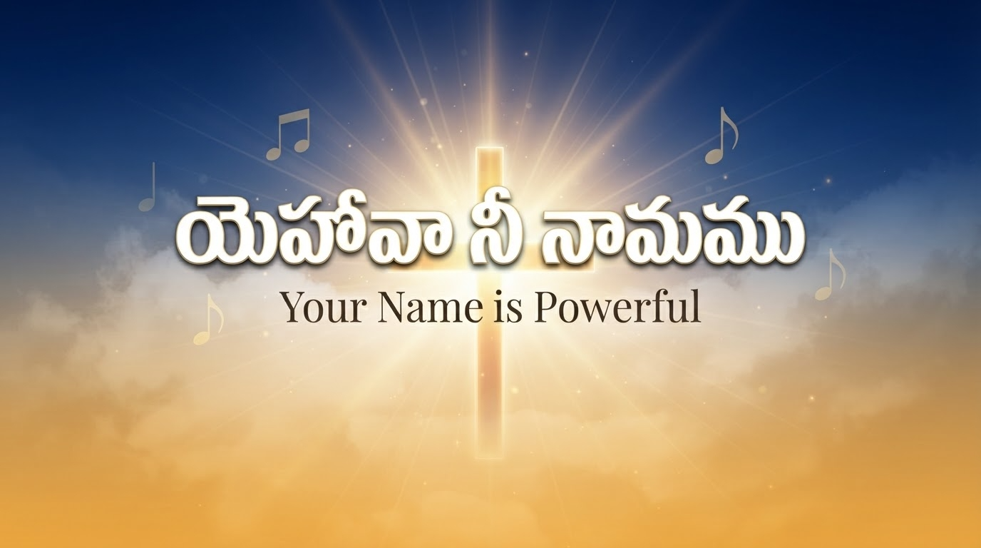 yehova ne naamamu lyrics in Telegu English